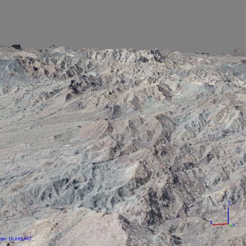نقشه برداری معدن با پهپاد، معدن دکتر متاجی (1000 هکتار)